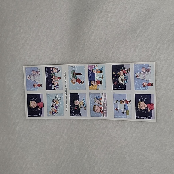 Order peanuts christmas stamps